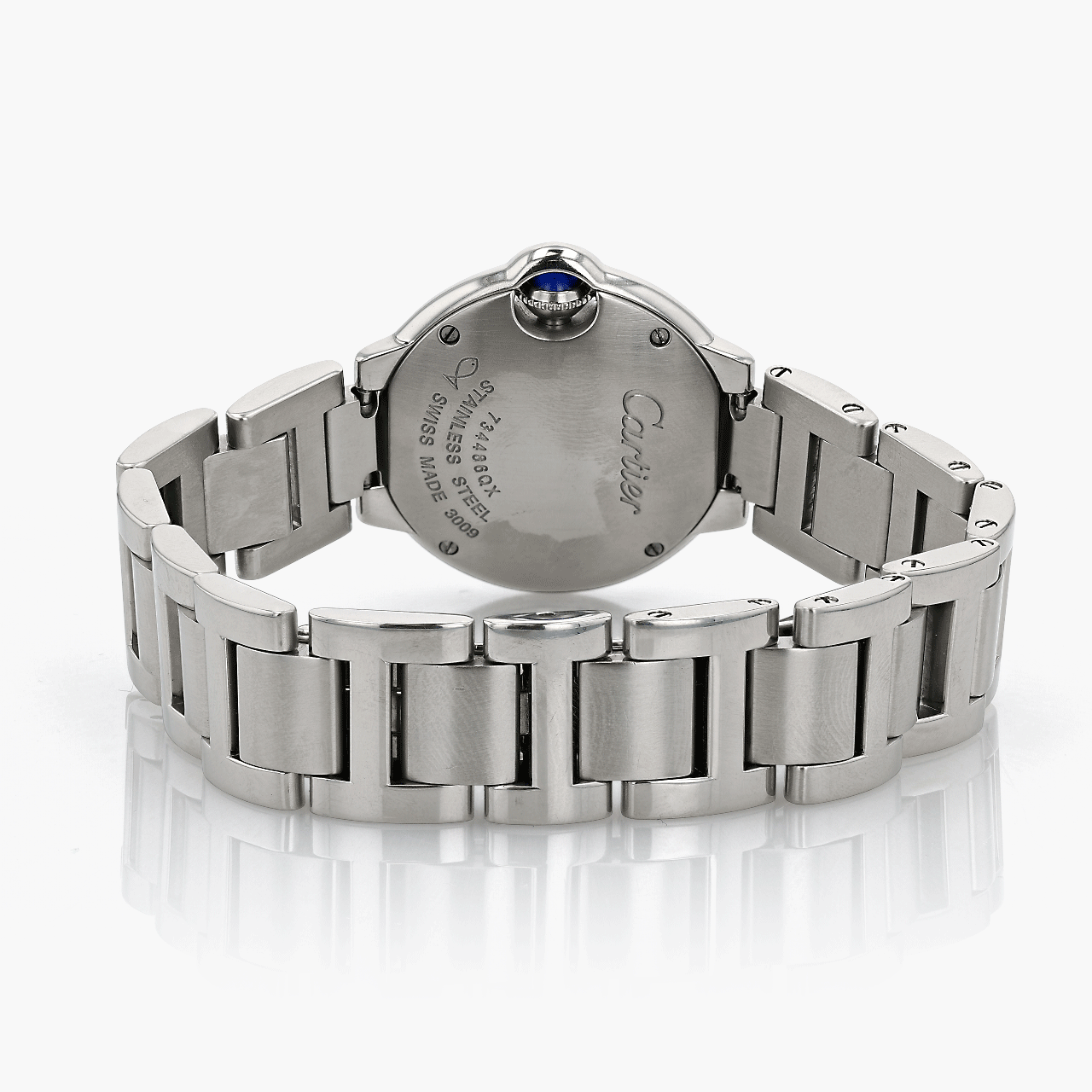 Stainless Steel Quartz Cartier Ballon Bleu