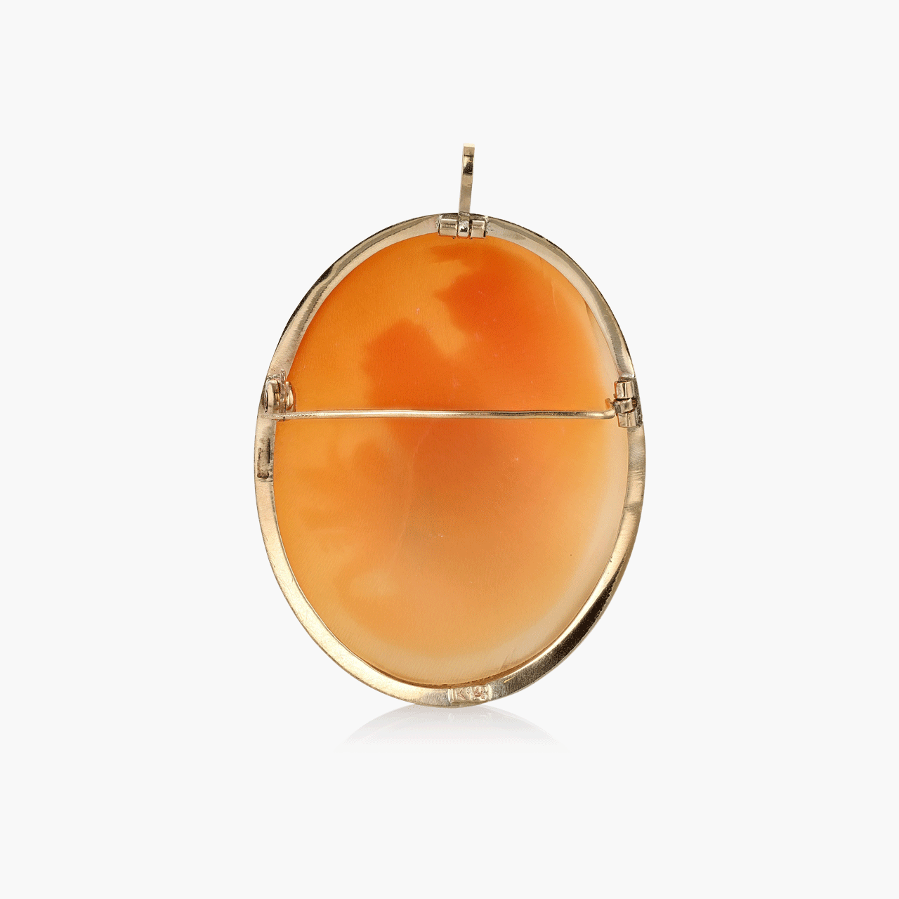 Vintage Gold and Shell Cameo
