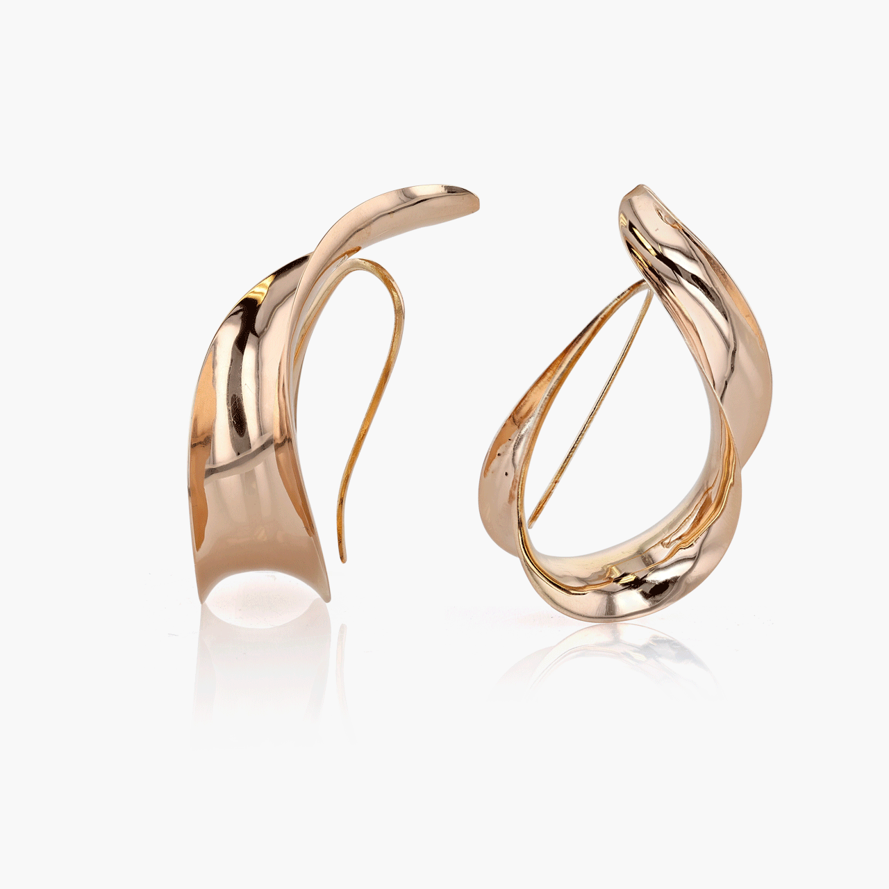 Gold Michael Aalto Earrings