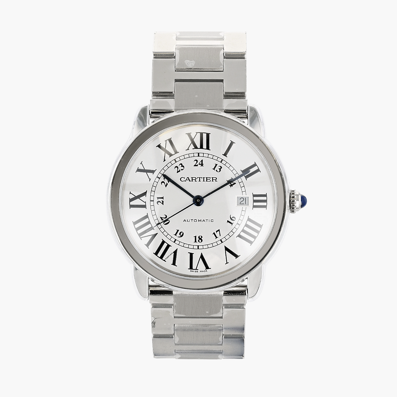 Cartier Ronde Solo Steel Automatic Wristwatch