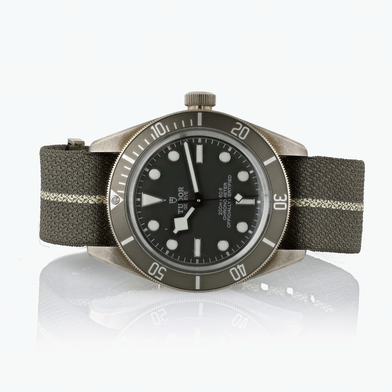 Tudor 925 Sterling Silver Black Bay 58
