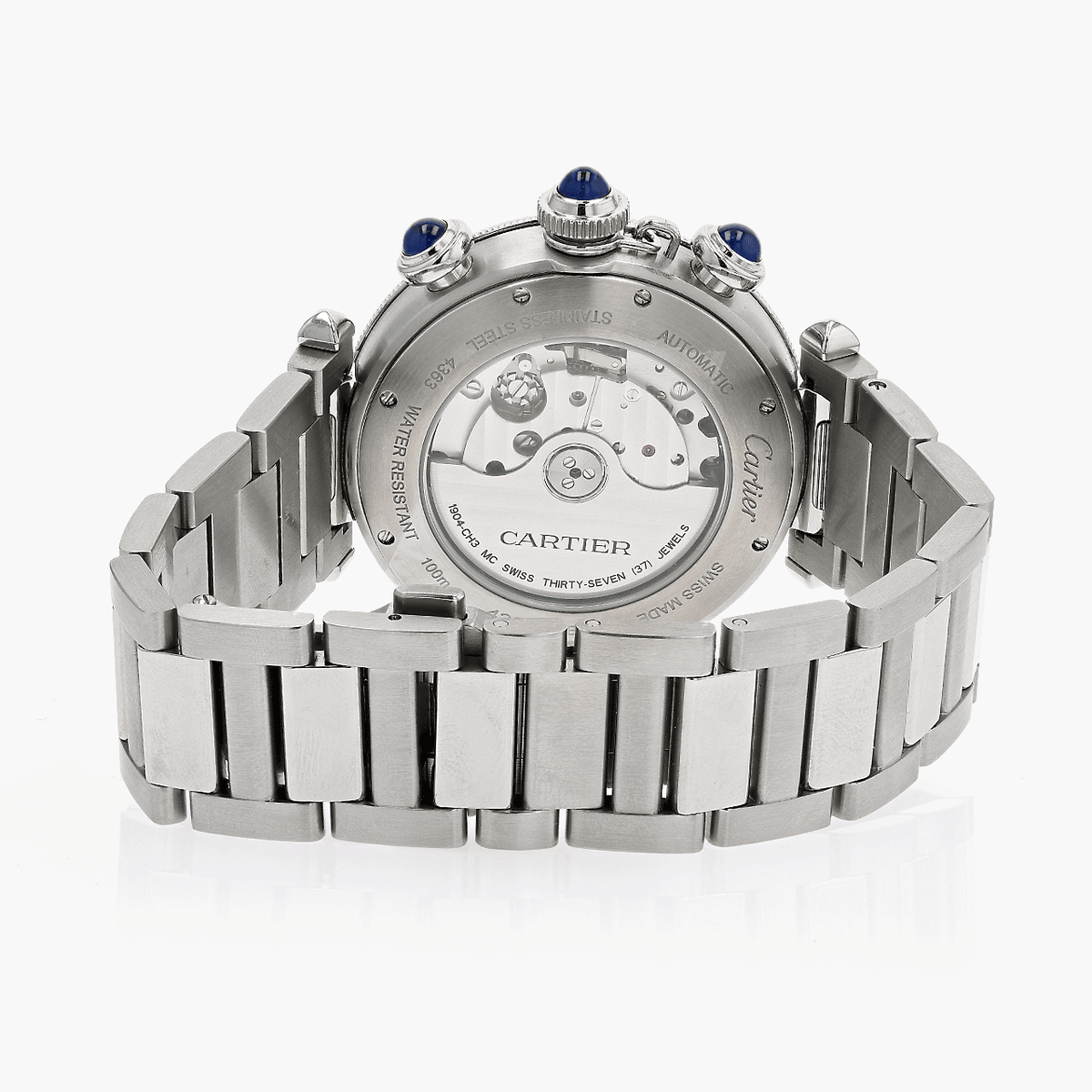 Cartier Stainless Steel Pasha 41mm