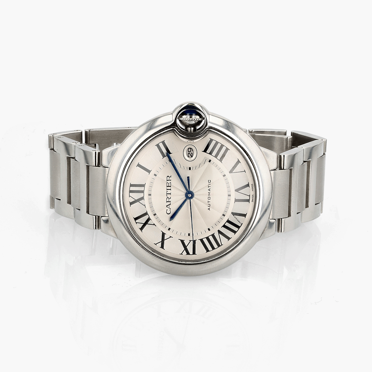 Cartier Ballon Bleu XL Automatic in Steel