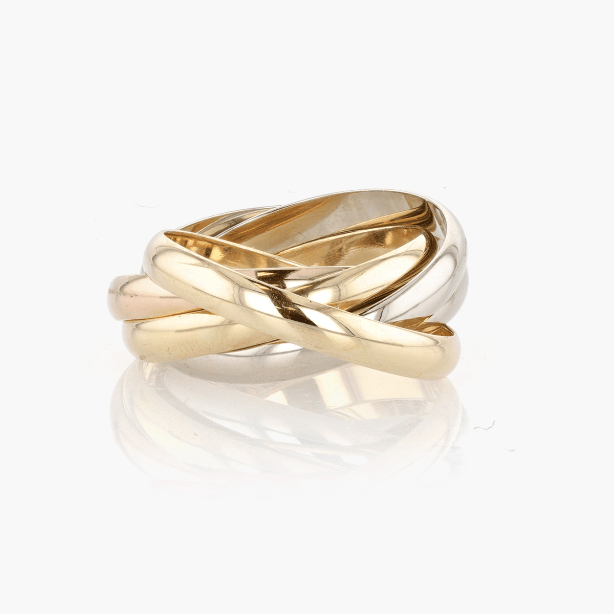 Cartier Trinity Five Row Ring