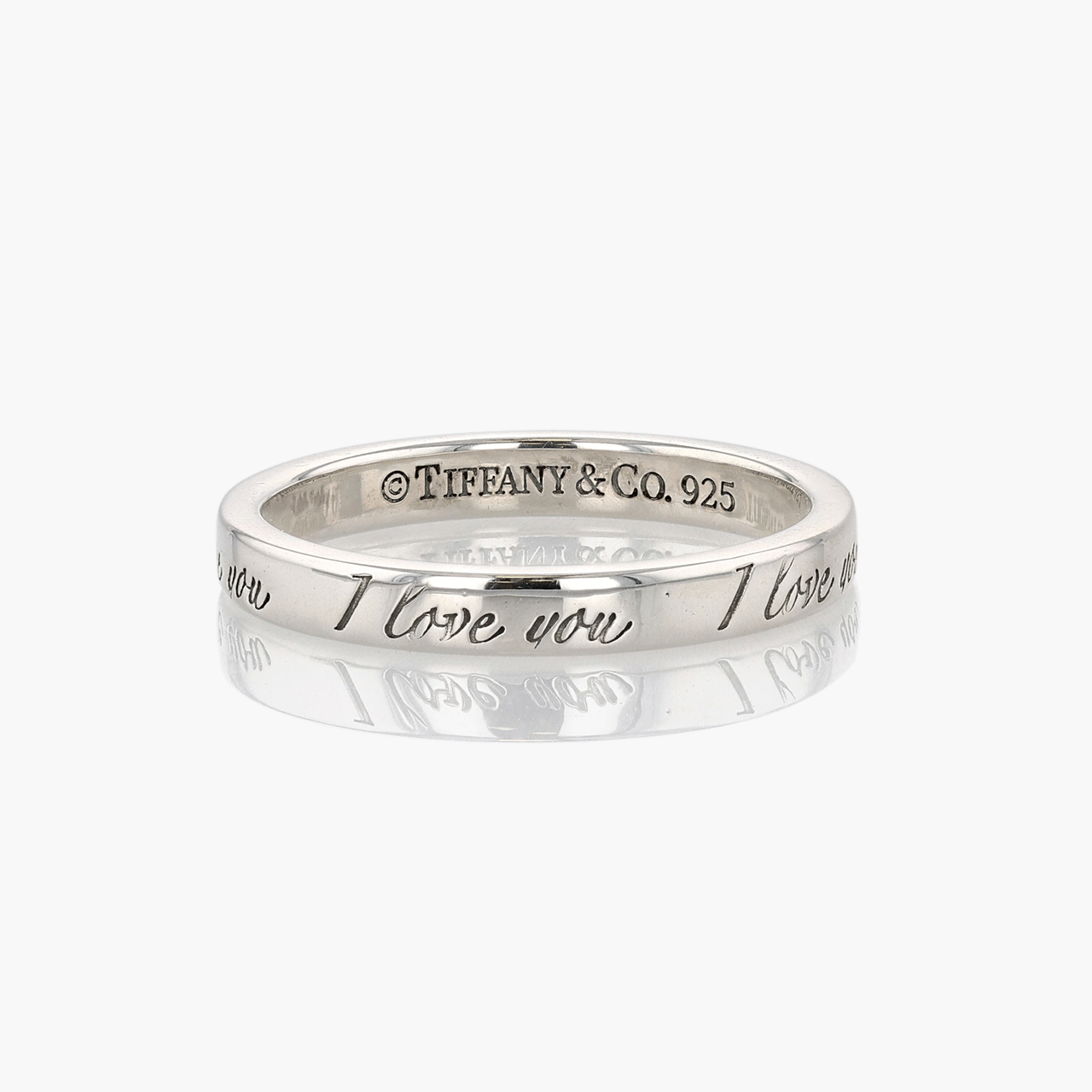 Tiffany & Co. Sterling Silver Love Ring