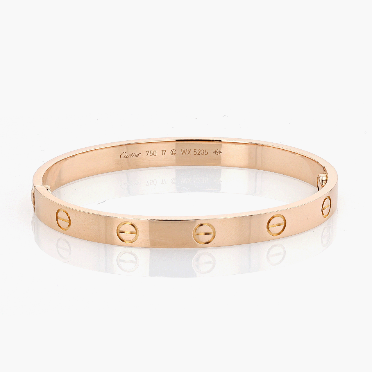 Rose Gold Cartier Love Bracelet