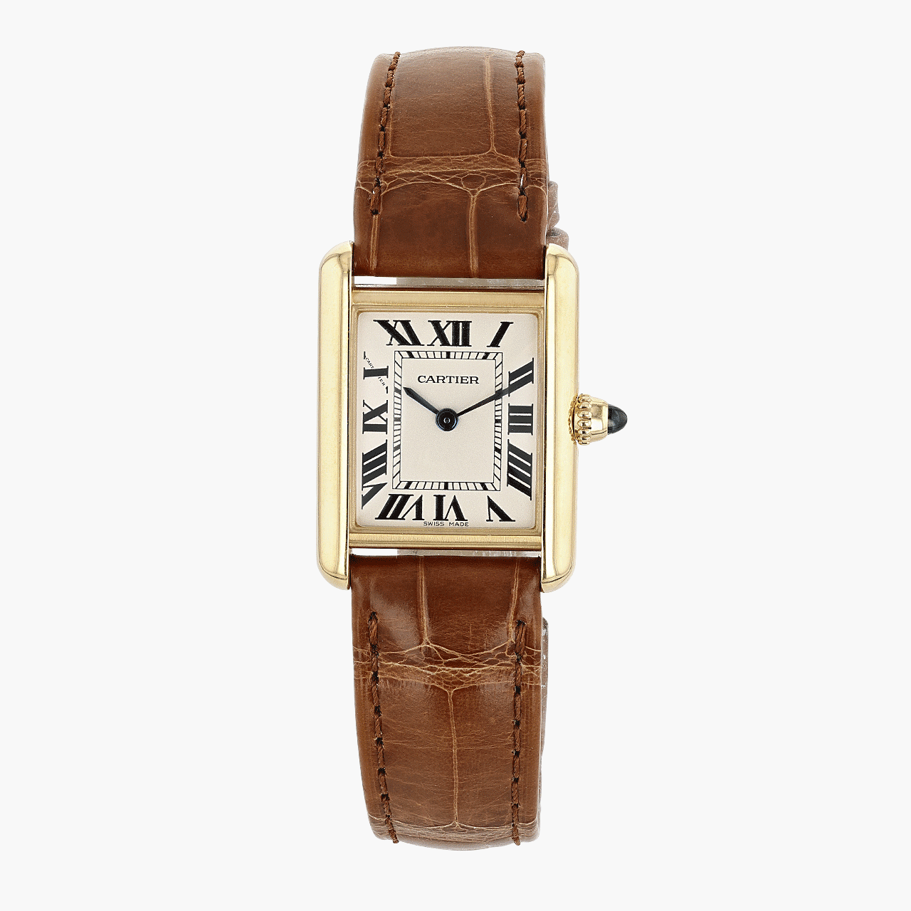 Cartier Tank Louis in Gold With Quartz Movement