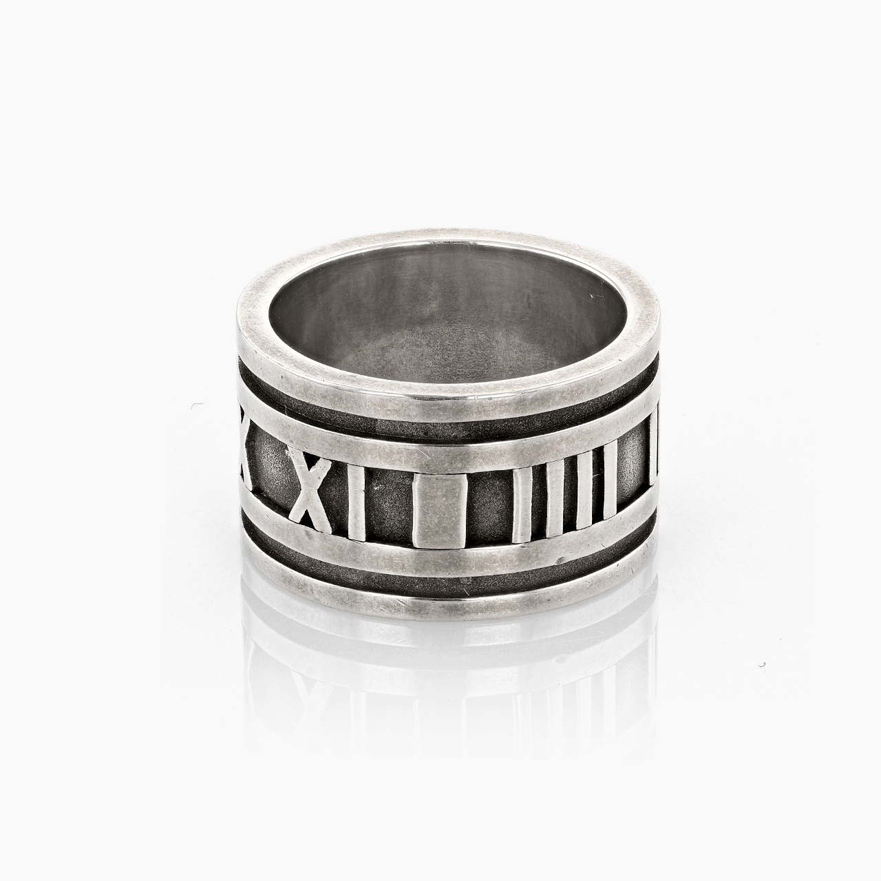 Tiffany & Co. Sterling Silver Atlas Band Ring