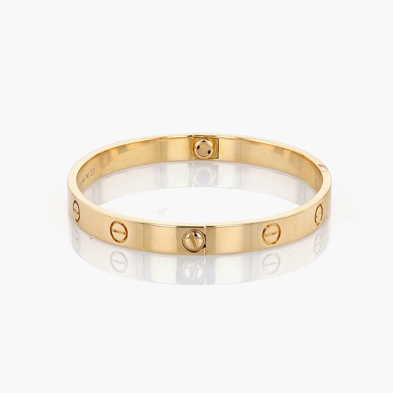 Gold Cartier Love Bracelet