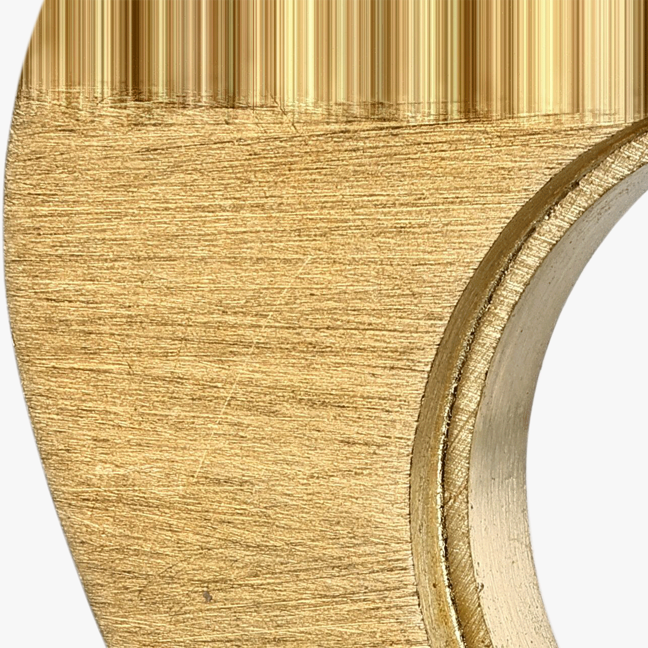 Gold, White Gold, and Diamond Heart Charm