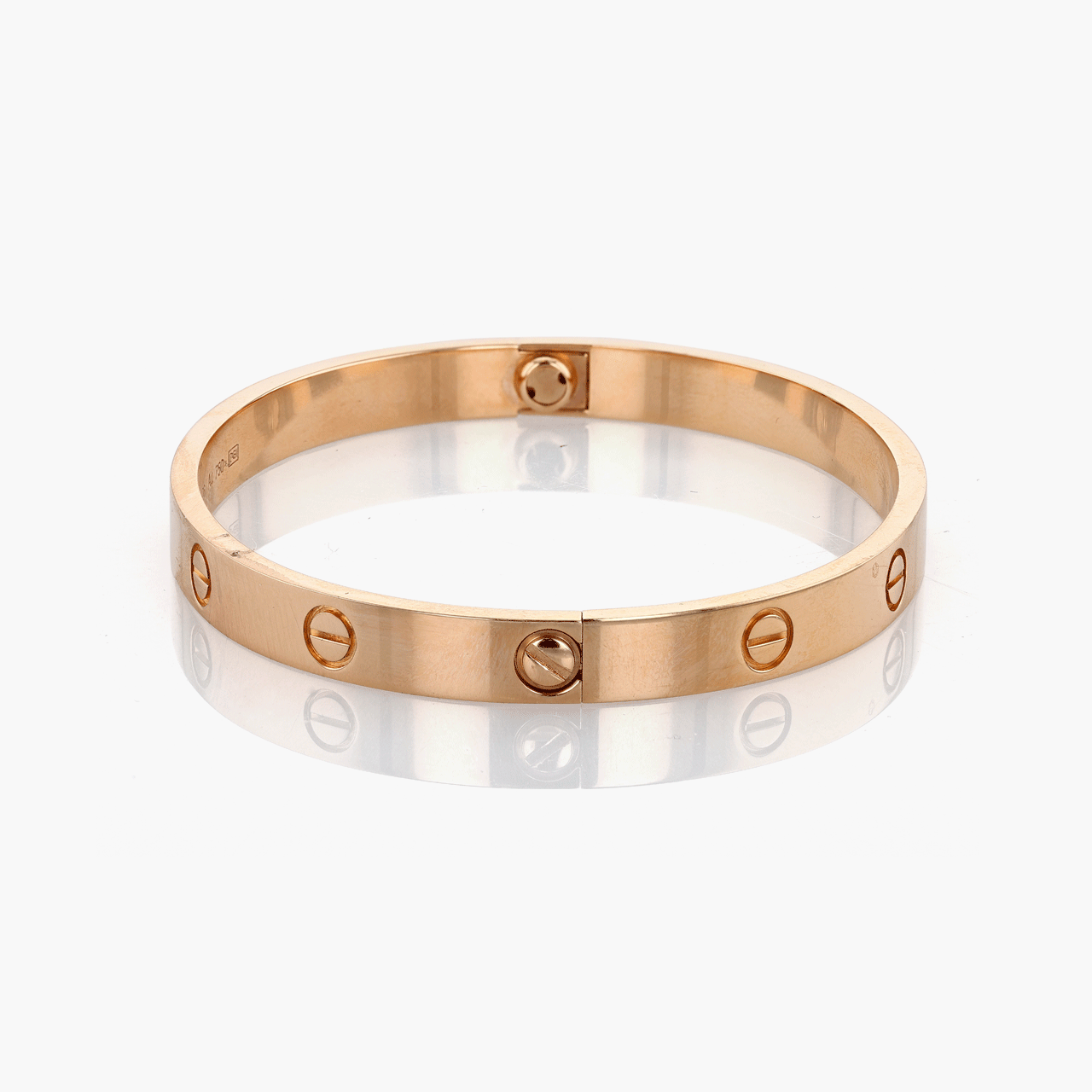 Rose Gold Cartier Love Bracelet