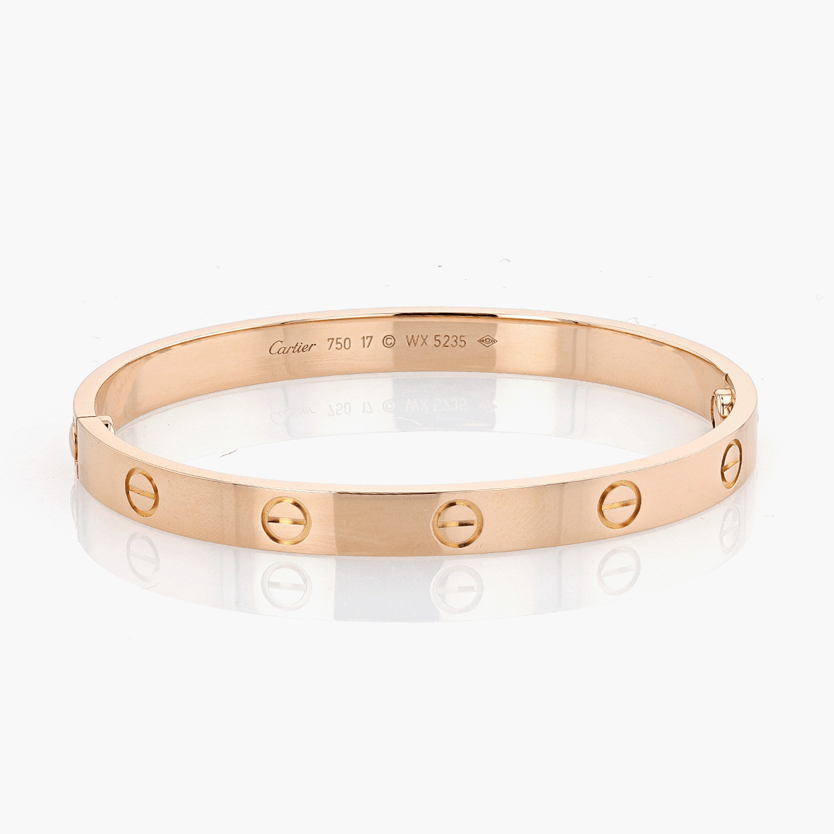Rose Gold Cartier Love Bracelet