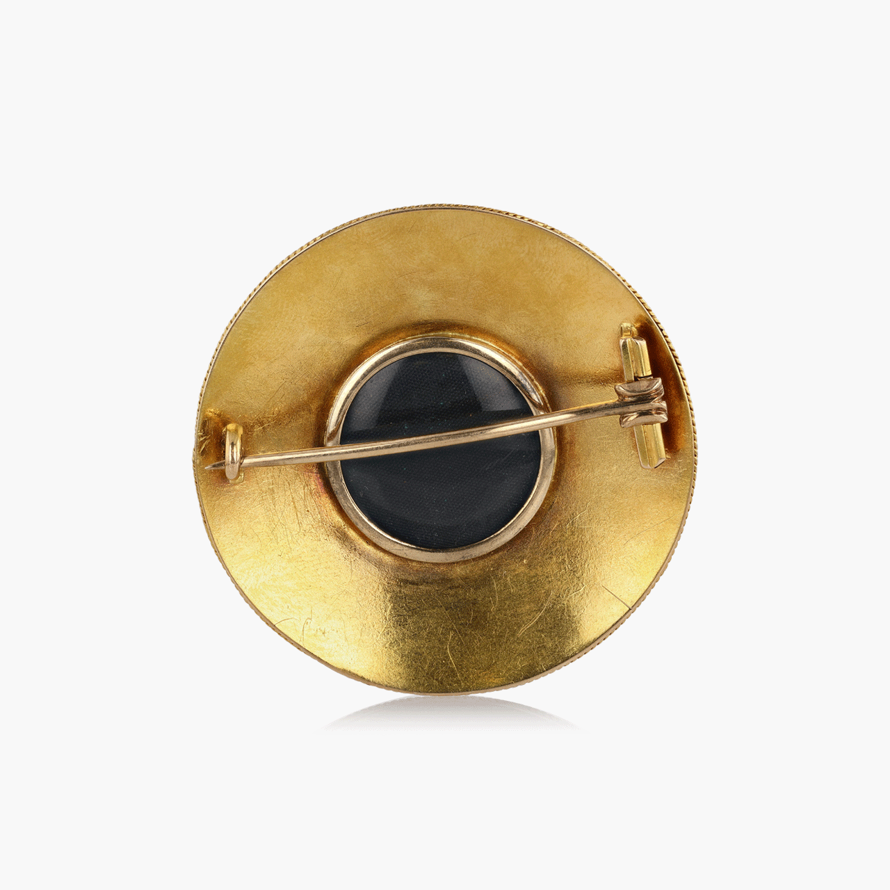 Victorian Gold and Lapis Lazuli Brooch