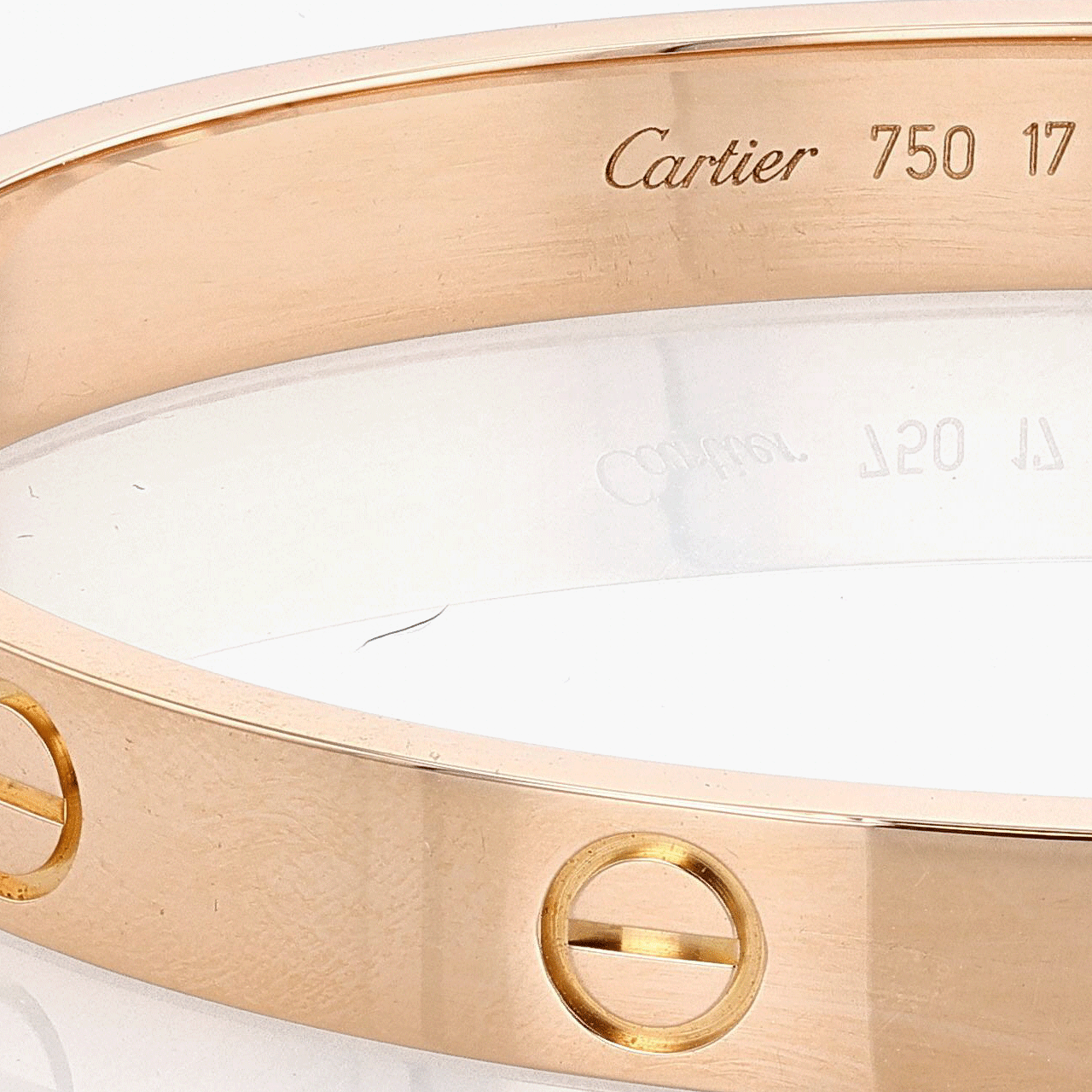 Rose Gold Cartier Love Bracelet
