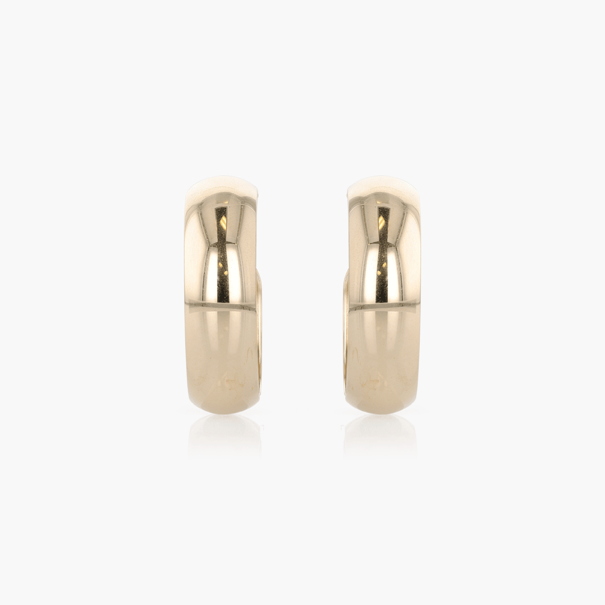 Gold Half Hoop Earrings