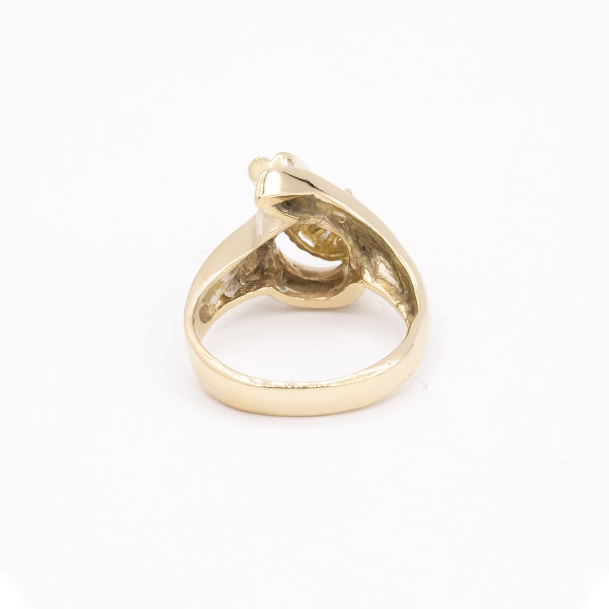 14KT Gold Diamond Fashion Ring