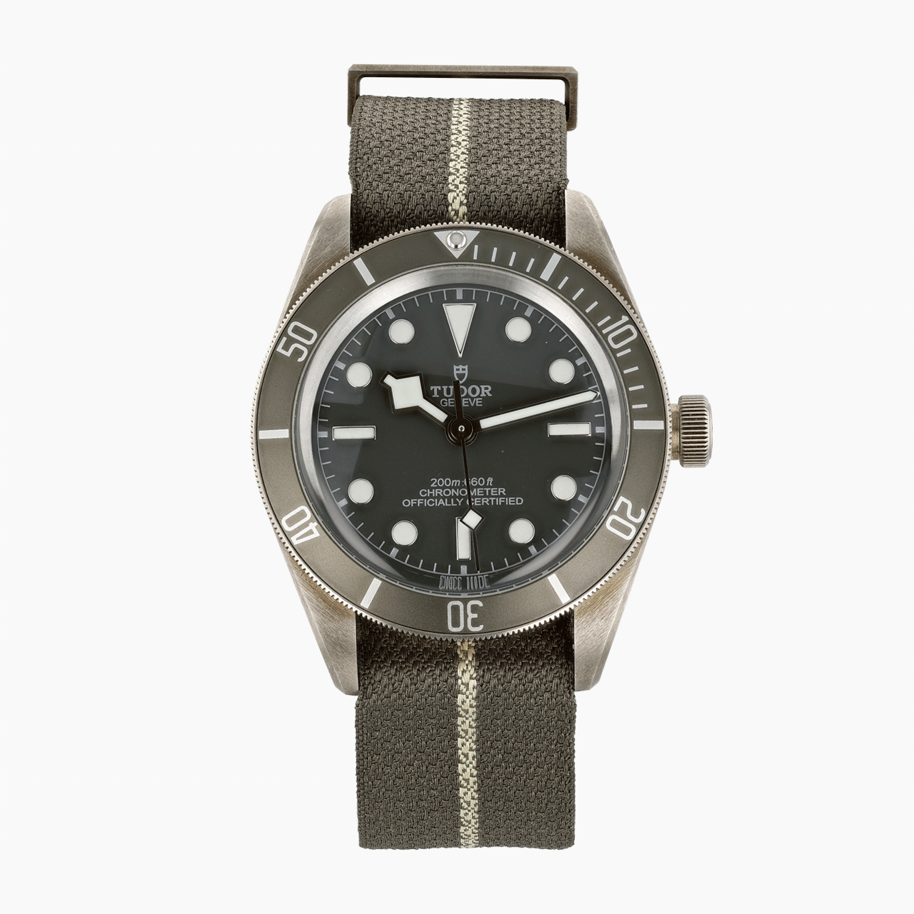 Tudor 925 Sterling Silver Black Bay 58