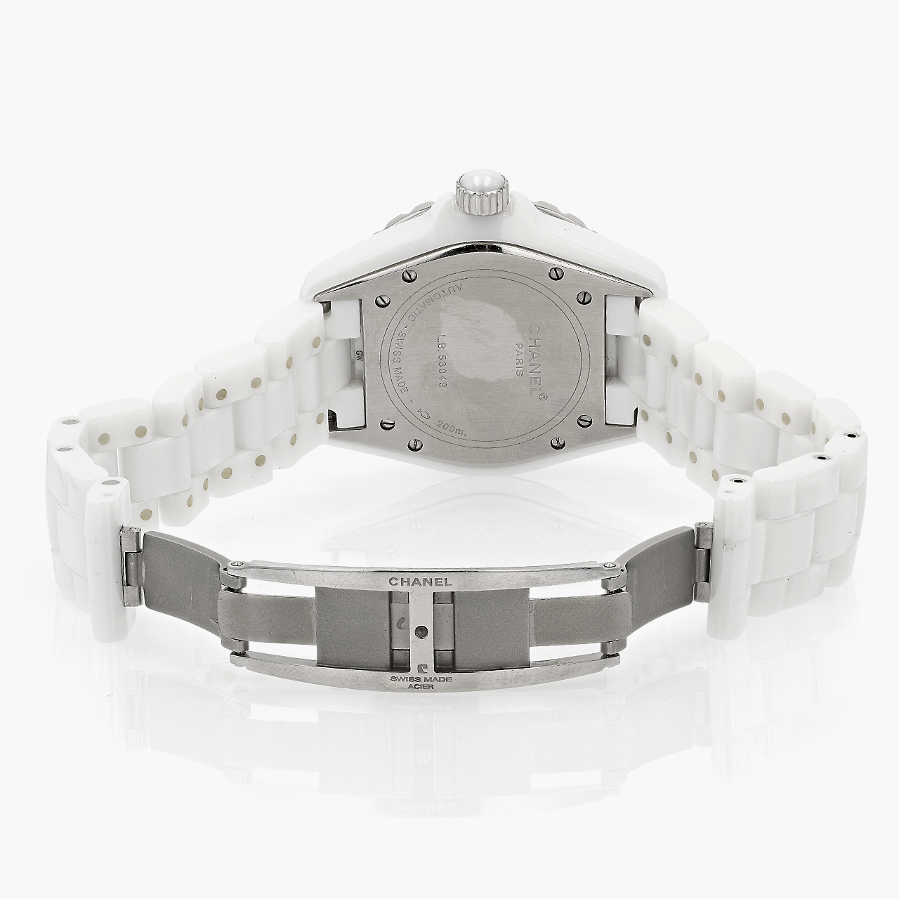 Chanel Ceramic J12 With Diamond Dial