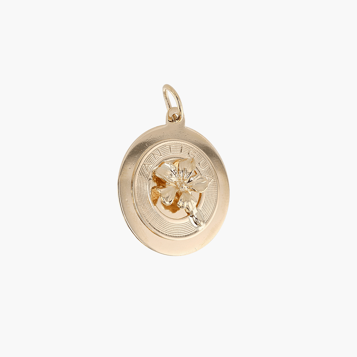 Gold Antigua Charm