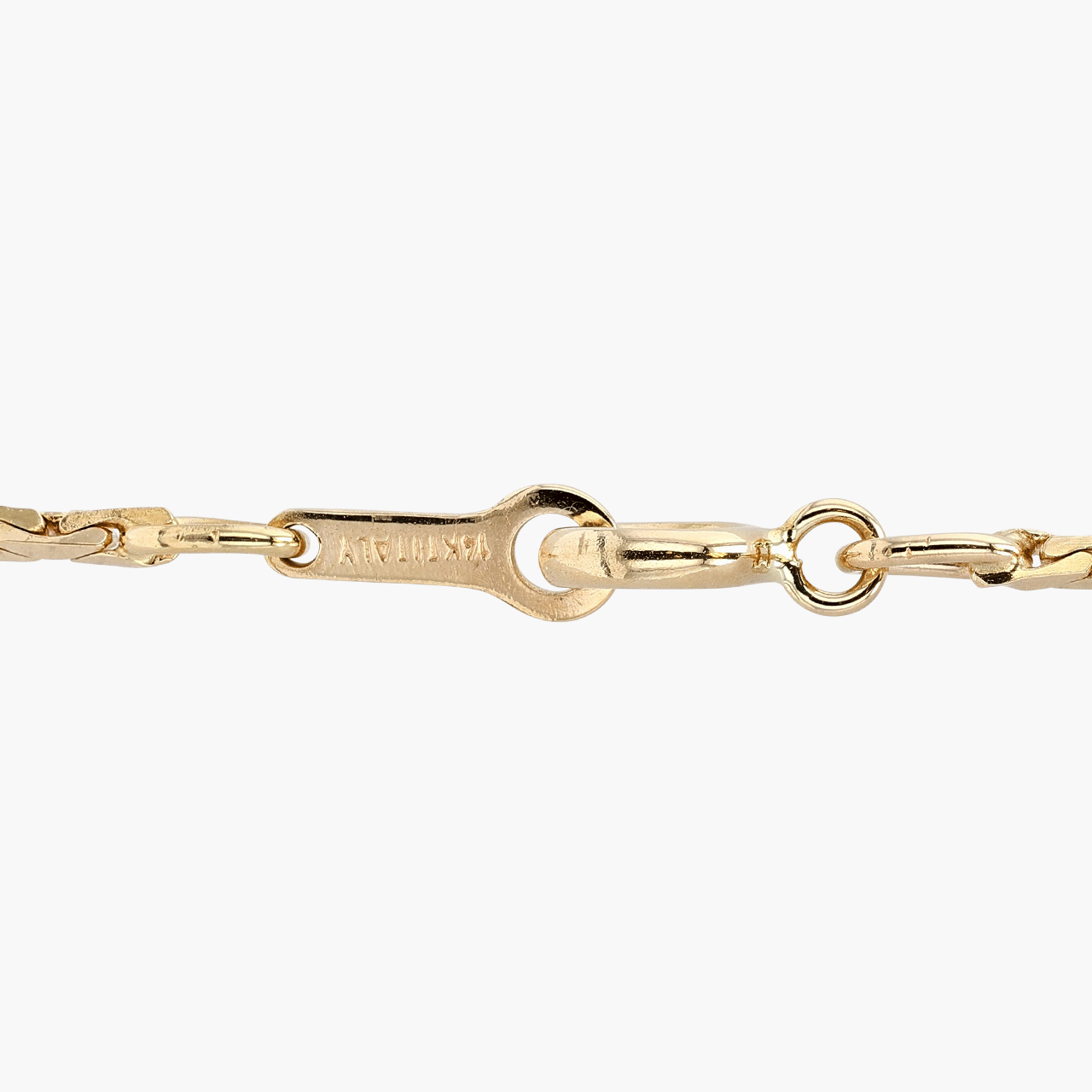 Gold 32 Inch High Polish Cobra Chain