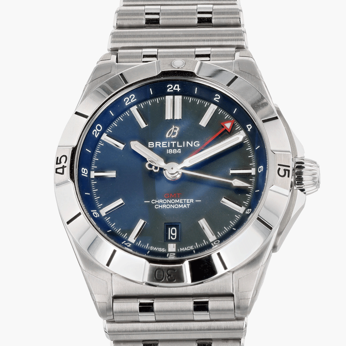 Vintage Breitling Chronomat GMT 40 #A32398101B1A1