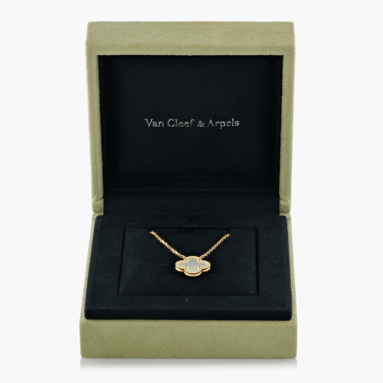 Van Cleef & Arpels Vintage Alhamra Pendant Mother of Pearl