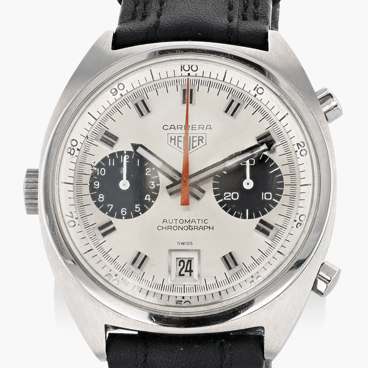 Heuer Carrera Chronograph Watch Circa 1970's