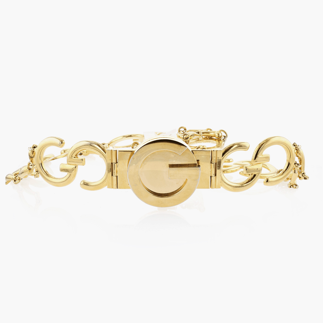 Gucci GG Logo Belt Circa 1970's