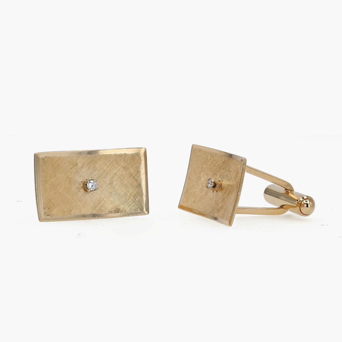 Vintage 14KT Gold Cufflinks