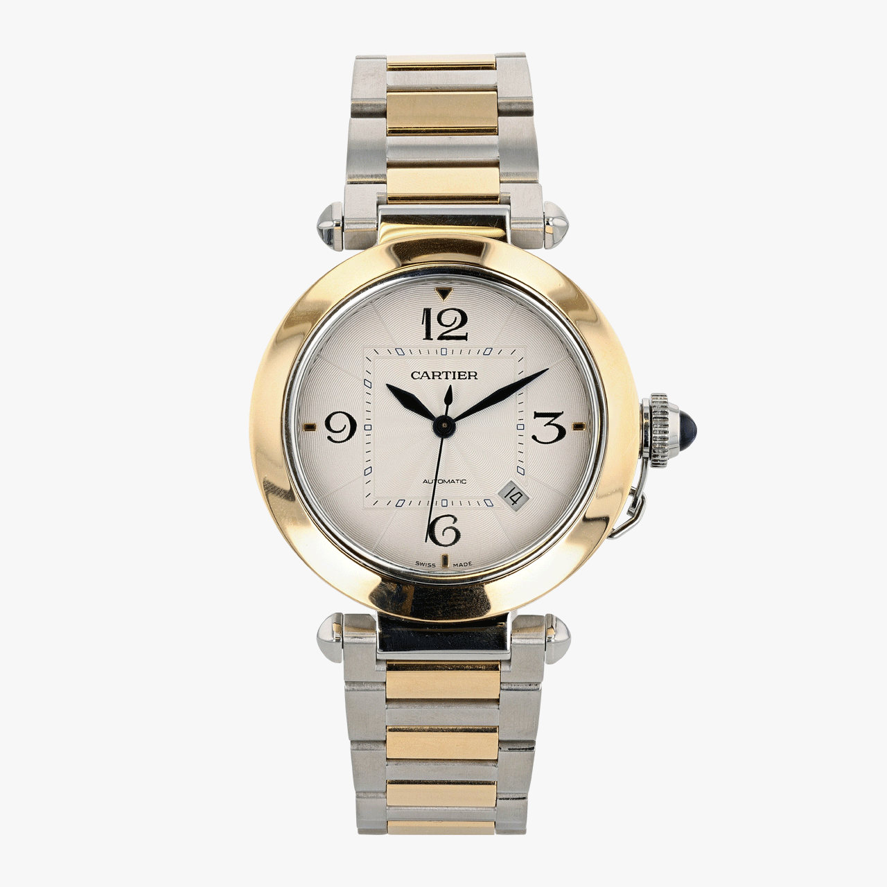 Gold and Stainless Steel Automatic Cartier Pasha