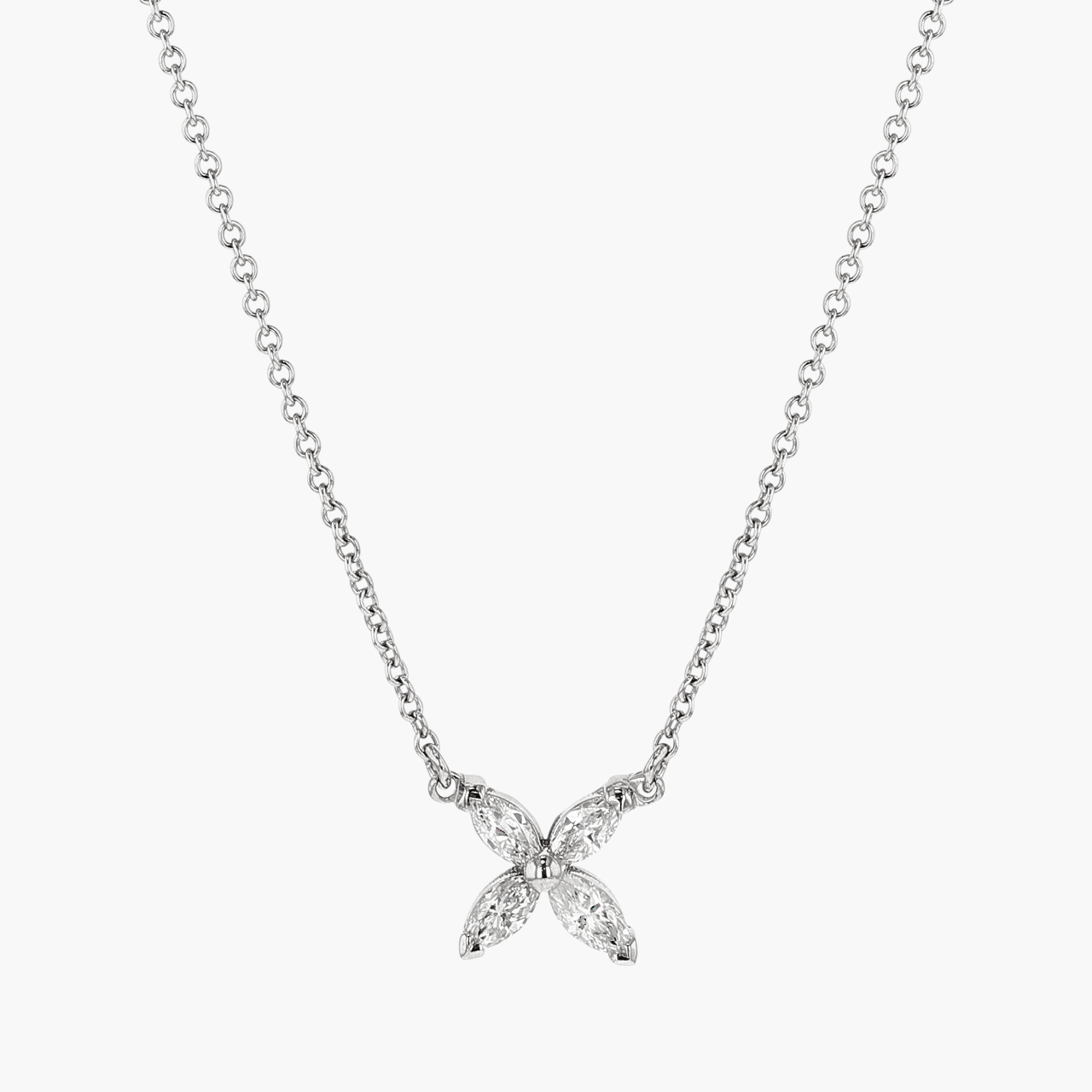 Vintage Diamond Marquise Pendant