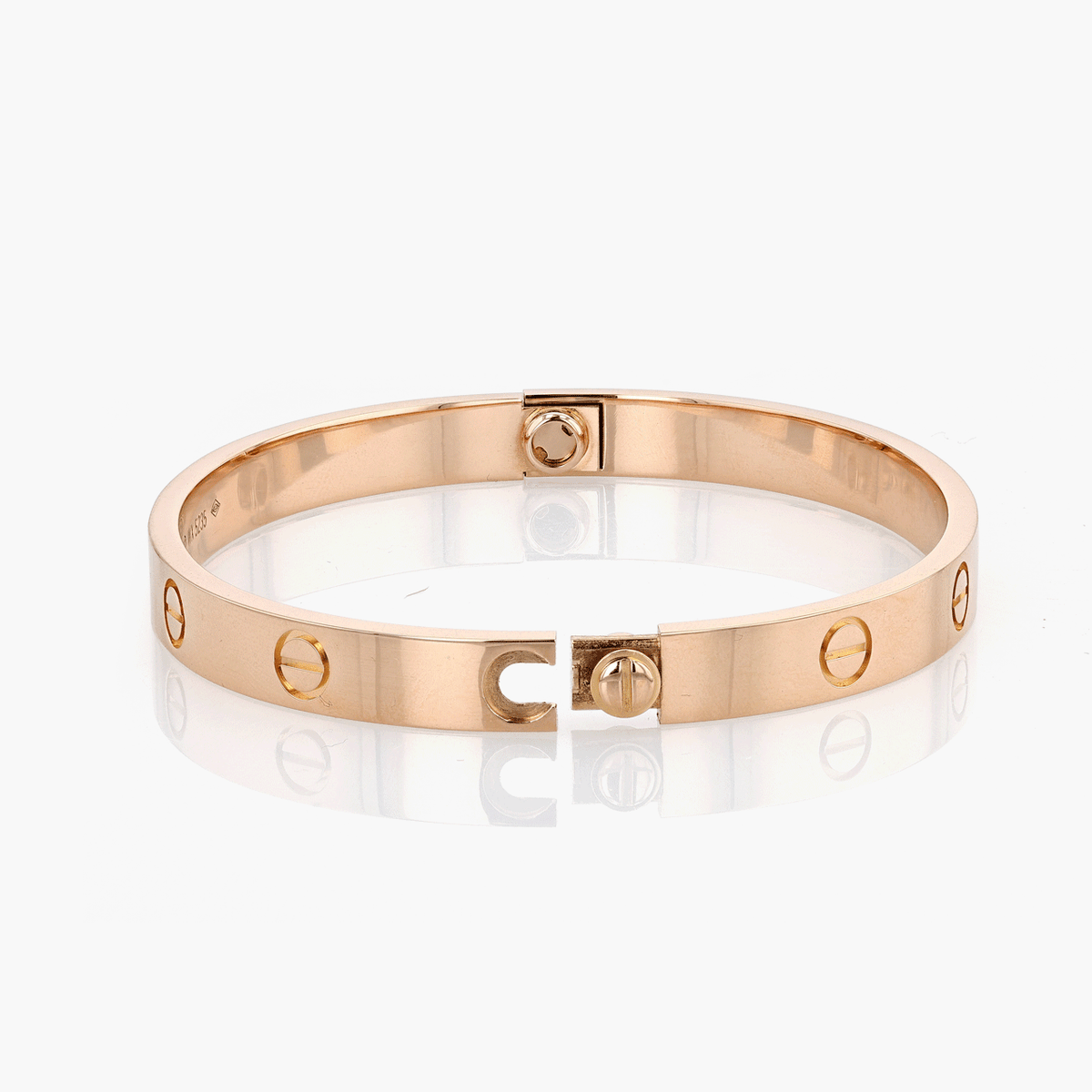 Rose Gold Cartier Love Bracelet