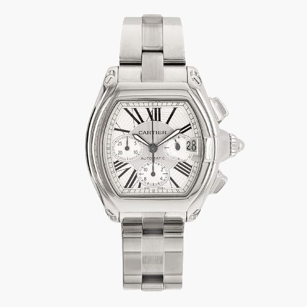 STAINLESS STEEL CARTIER ROADSTER