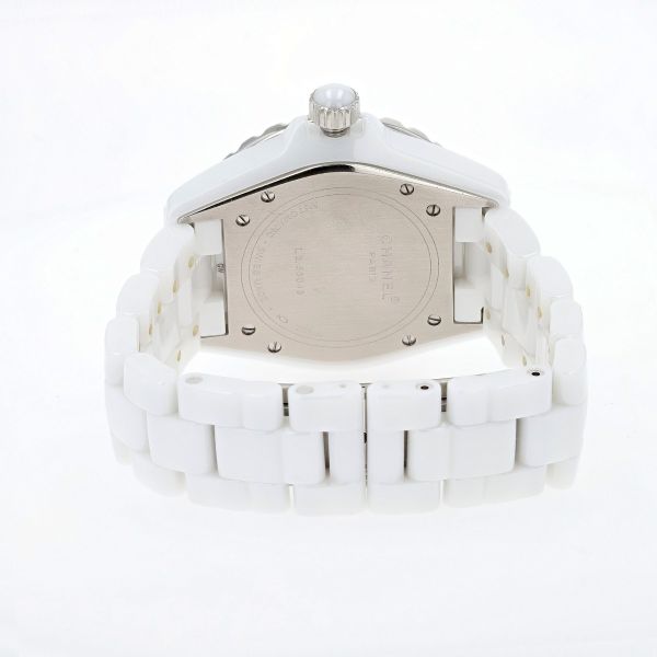 Chanel J12 Diamonds Ceramic Black Dial Black Steel Strap Watch for Women  Watch for Women